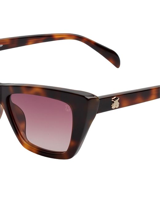 Tous Red Cat Eye Sunglasses Stob45V