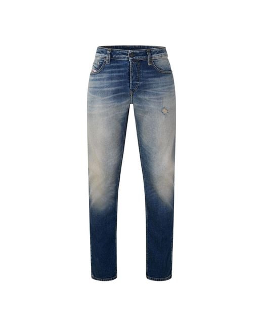 DIESEL Blue Safado X Straight Leg Jeans for men