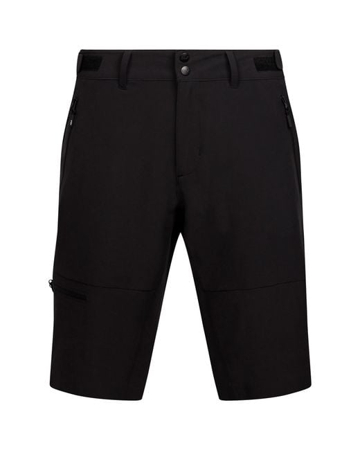 DLX Black Ralf Cargo Shorts for men