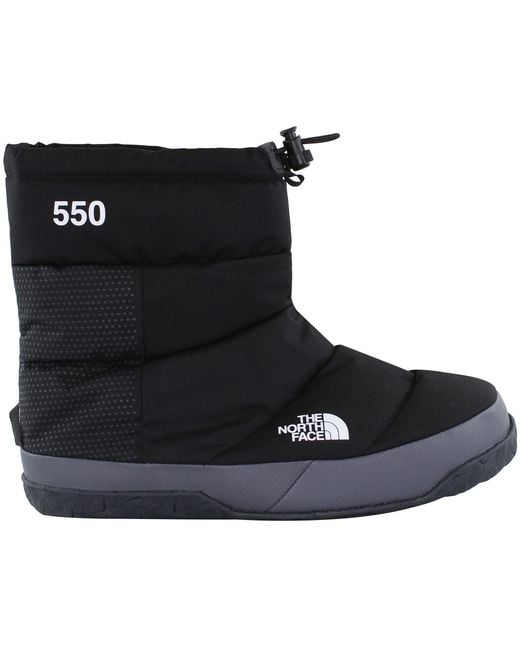 The North Face Black Nuptse Apres Boots