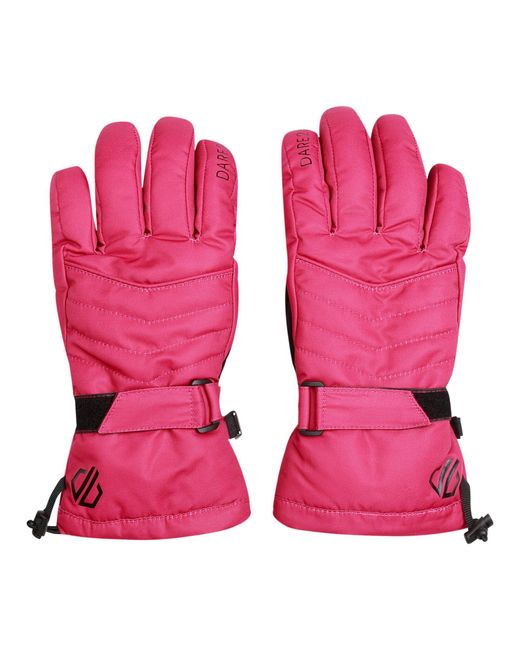 Dare 2b Pink Ladies Acute Ski Gloves (Berry)
