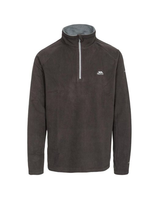 Trespass Gray Blackford Microfleece for men
