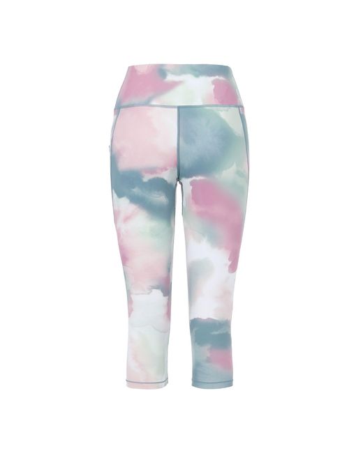 Dare 2b Blue Ladies Influential Ii Marble 3/4 Leggings (Marble)