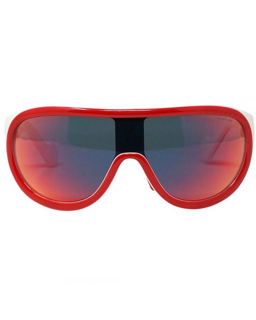 Moncler Red Ml0047 68C 00 Sunglasses for men