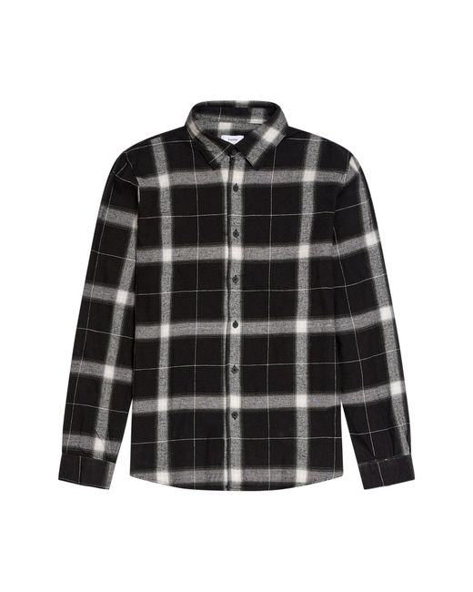 Peter Werth Black Haslam Ls Shirt for men