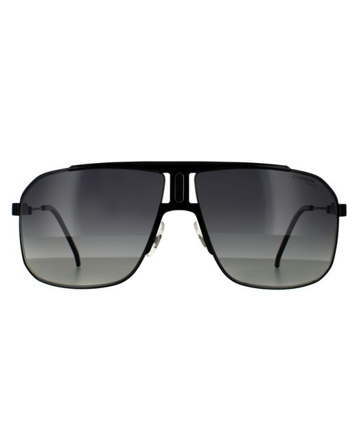 Carrera Black Rectangle Gradient Polarised 90041091 Metal for men