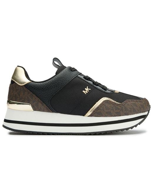 Michael Kors Black Raina Trainers