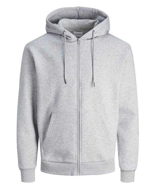 Kruze By Enzo Gray Zip Up Hoodie Tracksuit for men
