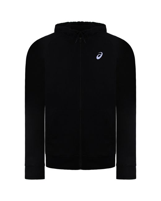 Asics Black Big Logo Tennis Jacket for men