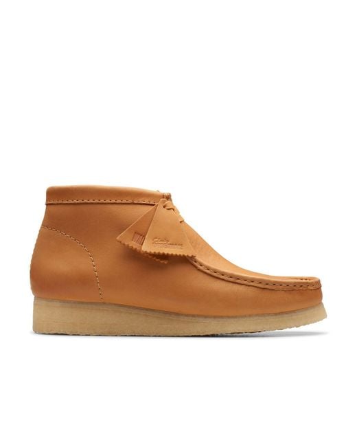 Clarks Brown Wallabee Boots for men