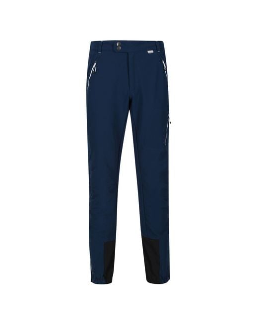 Regatta Blue Mountain Walking Trousers (Moonlight Denim) for men