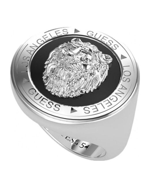 Guess Gray Jumr01315Jwstbk62 Ring for men