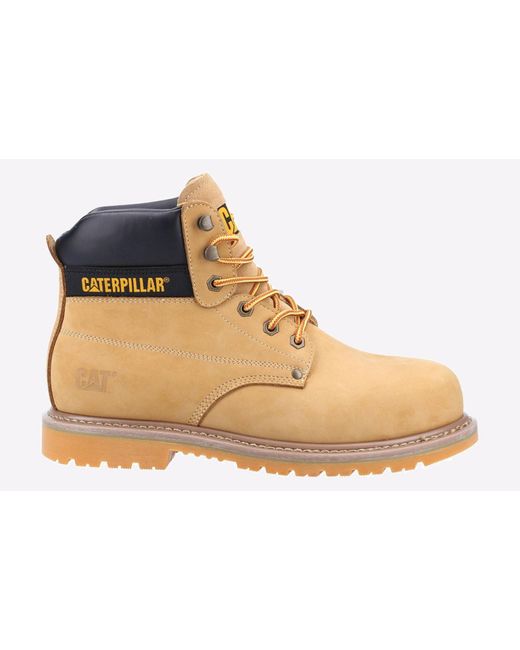 Caterpillar Safety Black Powerplant S3 Gyw Boot for men