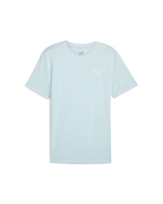 PUMA Blue Run Favourite Heather Running T-Shirt for men