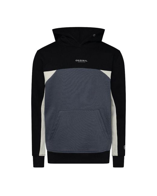 Crosshatch Black Castlebay Hoodie for men