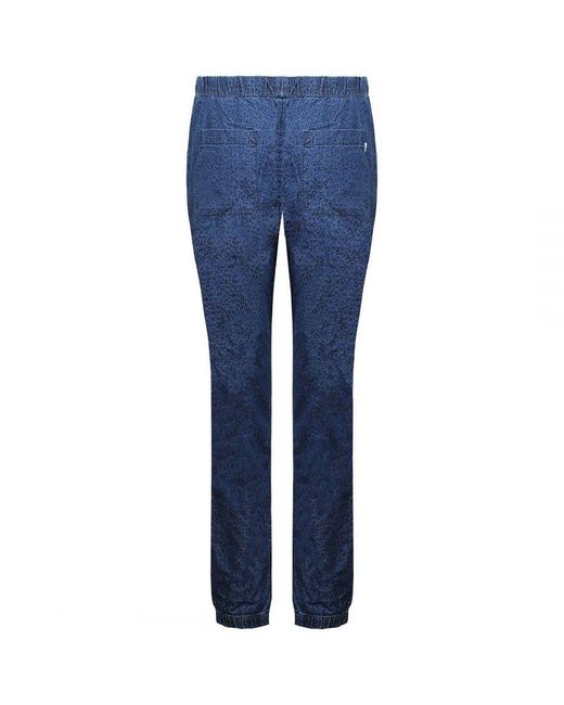Vans Blue Off The Wall Printed Trousers