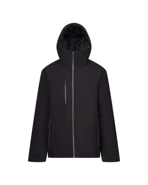 Regatta Black Navigate Insulated Waterproof Jacket /Seal) for men