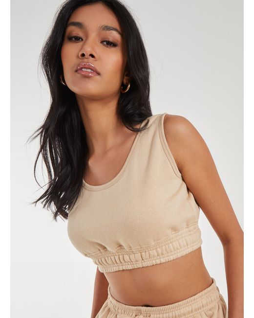 Pink Vanilla Multicolor Cropped Lounge Bralette