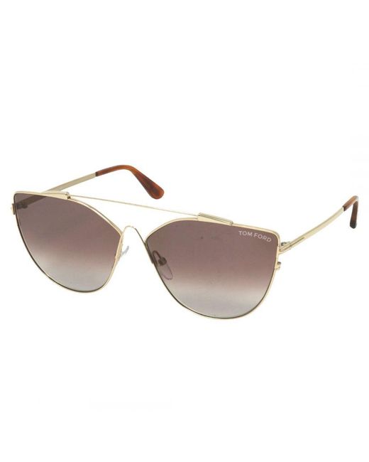 Tom Ford Metallic Jacquelyn-02 Ft0563 28G Sunglasses