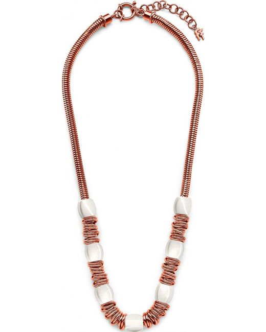 Folli Follie Metallic 3N14T050Rw Ladies Necklace
