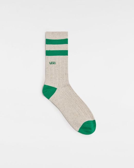 Vans Green Classic Crew Socks for men