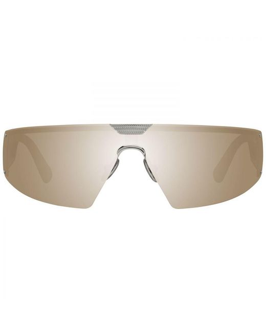 Roberto Cavalli Natural Mirrored Mono Lens Sunglasses for men