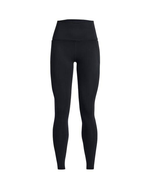 Under Armour Black Meridian Solid Patterned Shapewear Leggings
