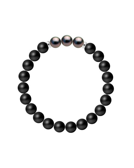Rodney & Rolf Black Bracelet Sterling 925 La Havane