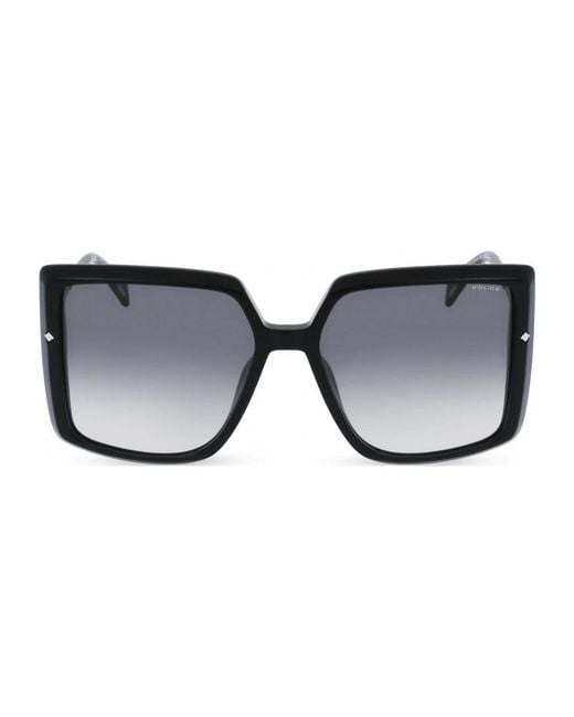 Police Black Spll96M 56 560700 Sunglasses