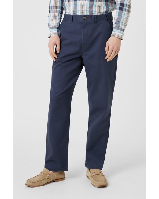 MAINE Blue Premium Chino Trouser for men