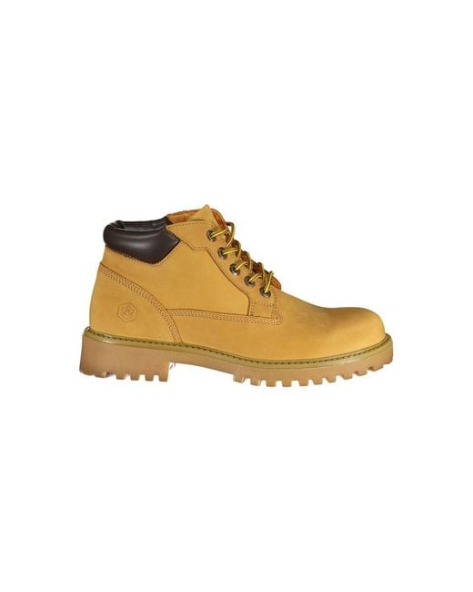 Lumberjack Yellow Ankle Work Boots for men