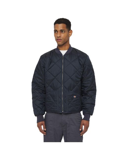 Dickies Blue Diamond Quilted Jacket for men