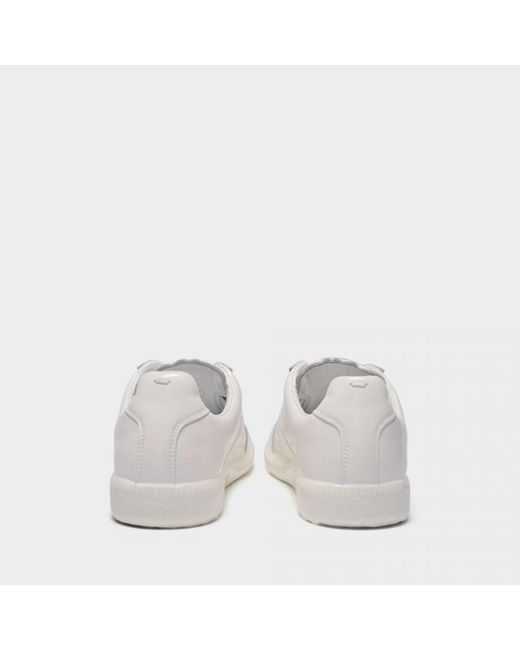 Maison Margiela Replica Leren Sneakers Wit in het White