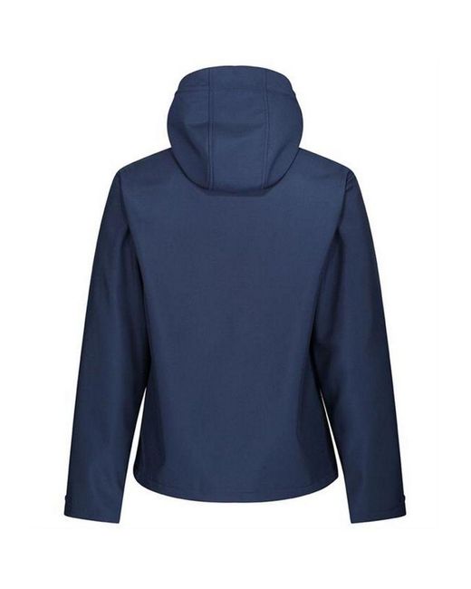 Regatta Blue Venturer Hooded Soft Shell Jacket /French) for men