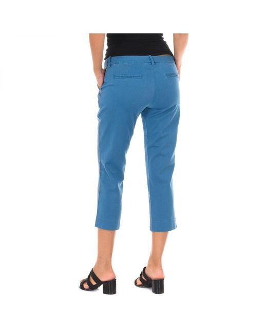 Met Blue Trousers Bibiane