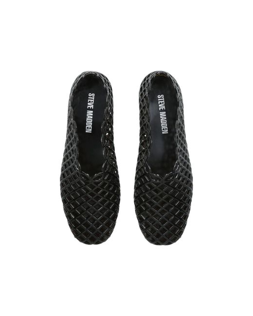 Steve Madden Black Grove Ballet Flats