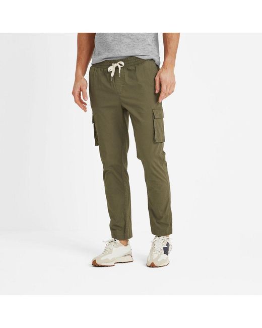 TOG24 Green Silas Trousers Cotton for men