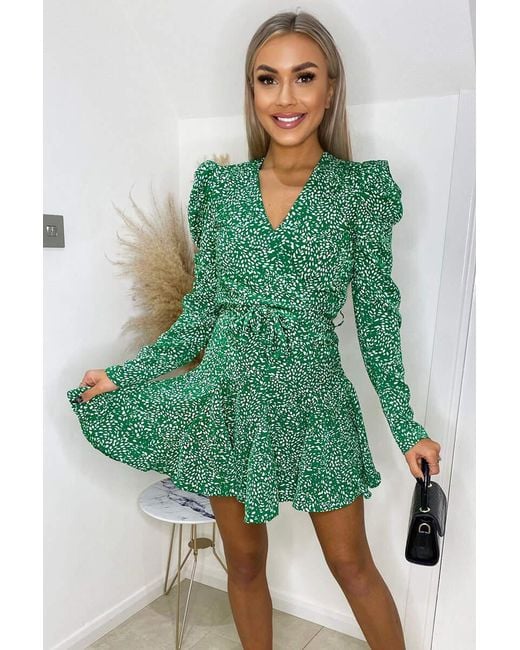 Pleated skater dress hot sale