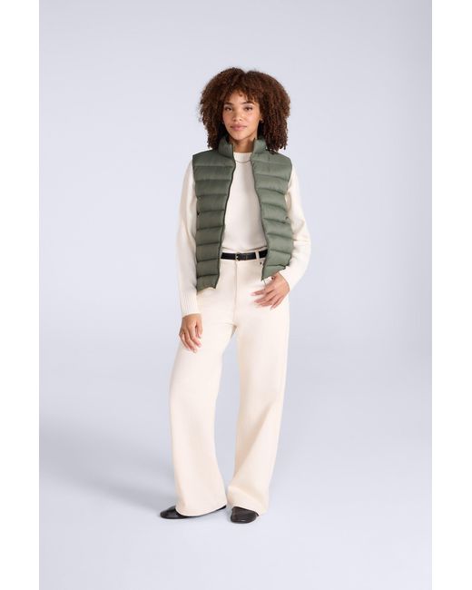 Mountain Warehouse Green 'Light Cosi' Padded Gilet Water Resistant Layering Jacket