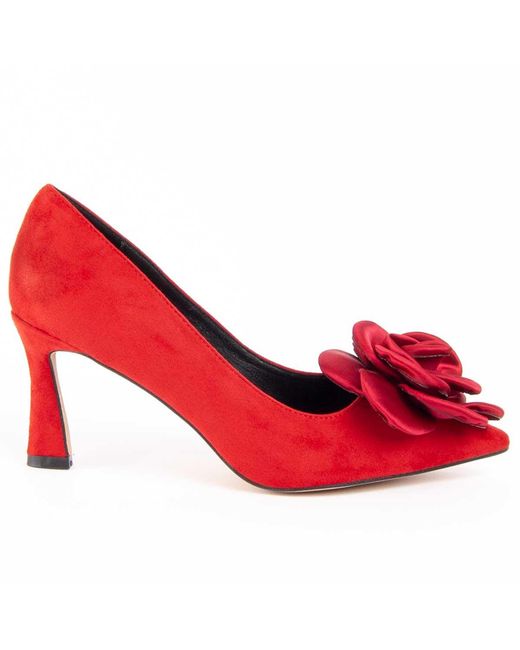 Montevita Red Heel Shoe Balizia