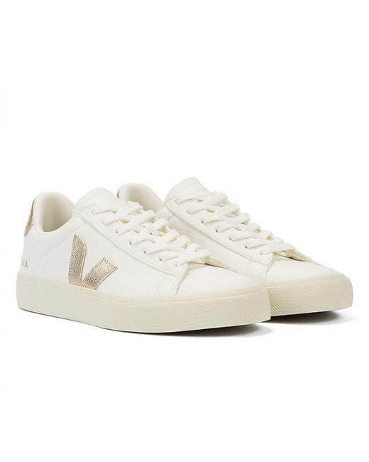 Veja White Campo Platine / Trainers Leather