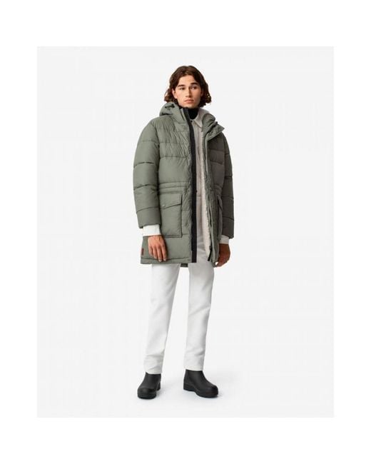 Hunter White Intrepid Long Puffer for men