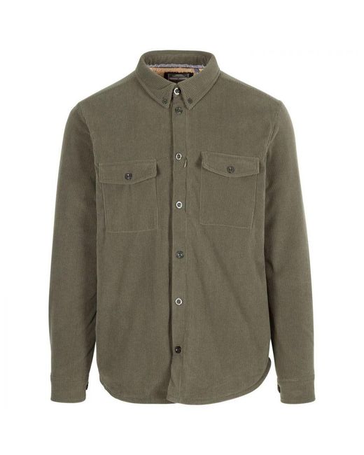 Trespass Green Dattin Shirt (Ivy) for men