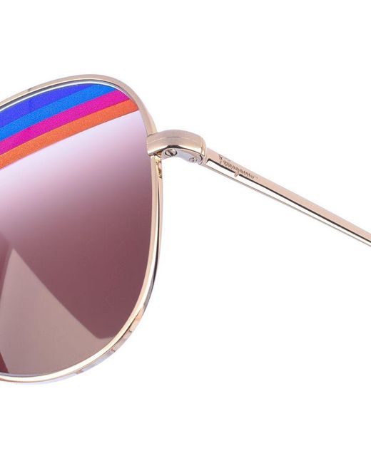 Ferragamo Pink Sf172S Sunglasses
