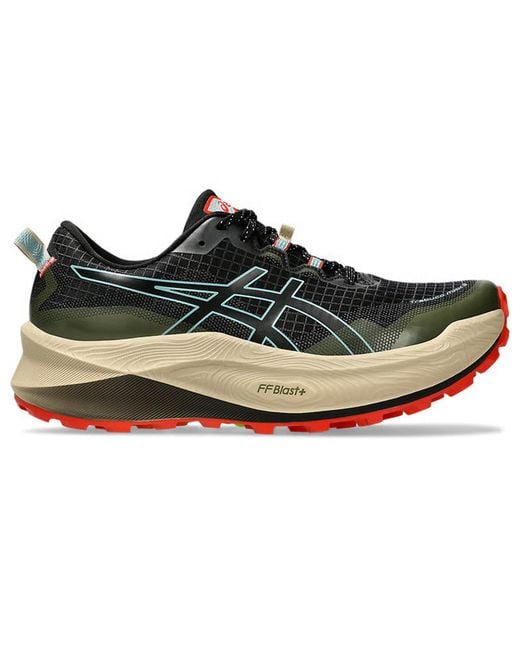 Asics Black Trabuco Max 3 Running Shoes for men