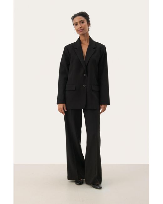 Part Two Blazer Narapw Regular Fit in het Blue