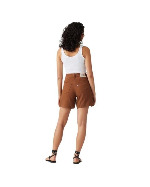 Levi's Brown Levi's /Ladies Denim Shorts