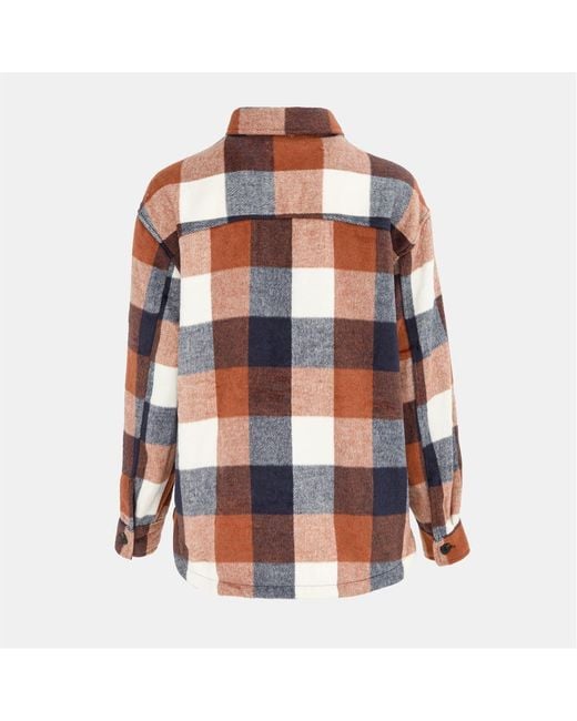 Miso Brown Wool Shirt Ladies