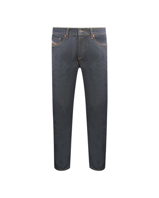 DIESEL Gray D-Fining 009Hf Dark Jeans for men