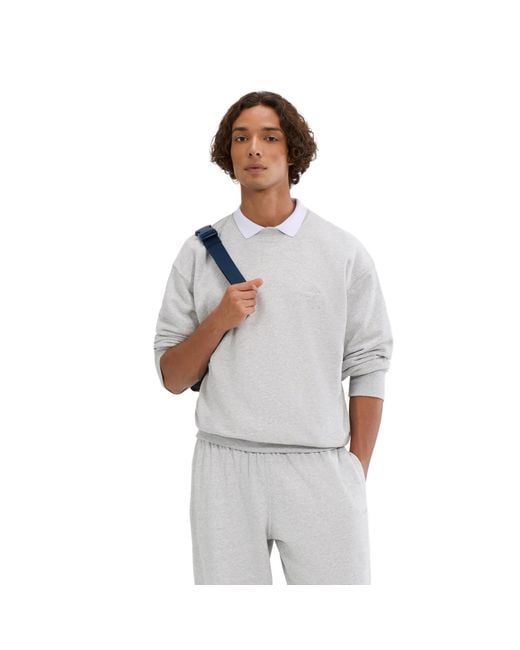 Ellesse Gray Rafori Sweatshirt (Light Marl) for men